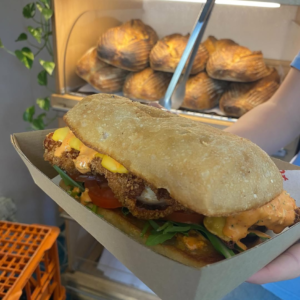 Chicken Schnitie Panini