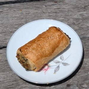 Potato, Kale, Leek Roll (V)