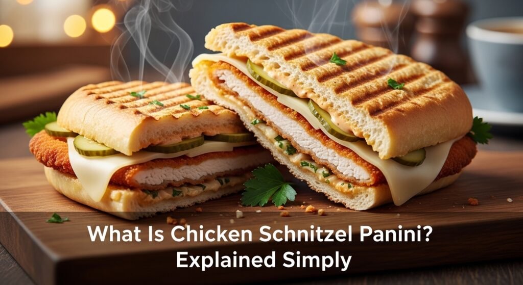 What Is Chicken Schnitzel Panini? Explained Simply