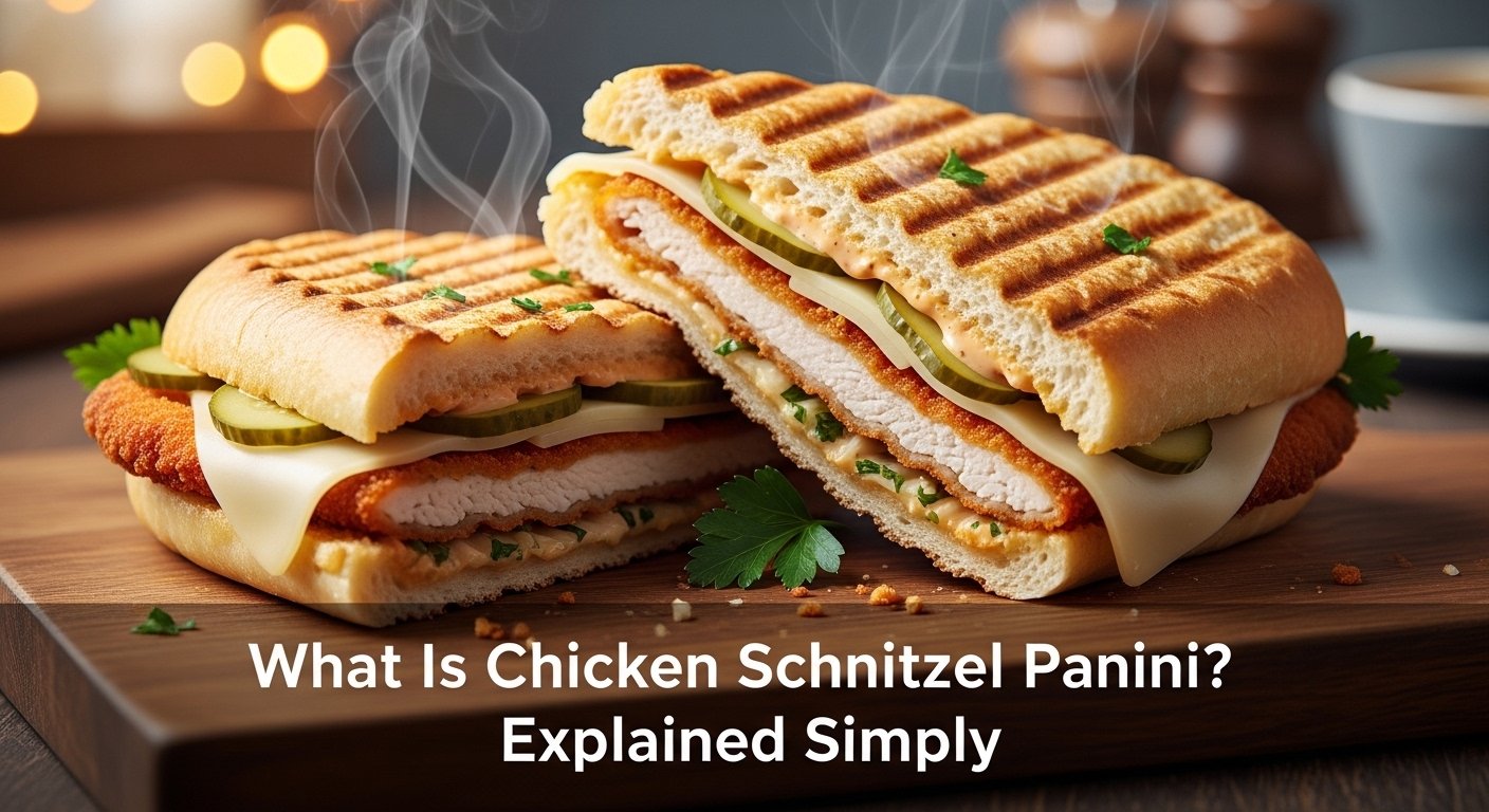 What Is Chicken Schnitzel Panini? Explained Simply