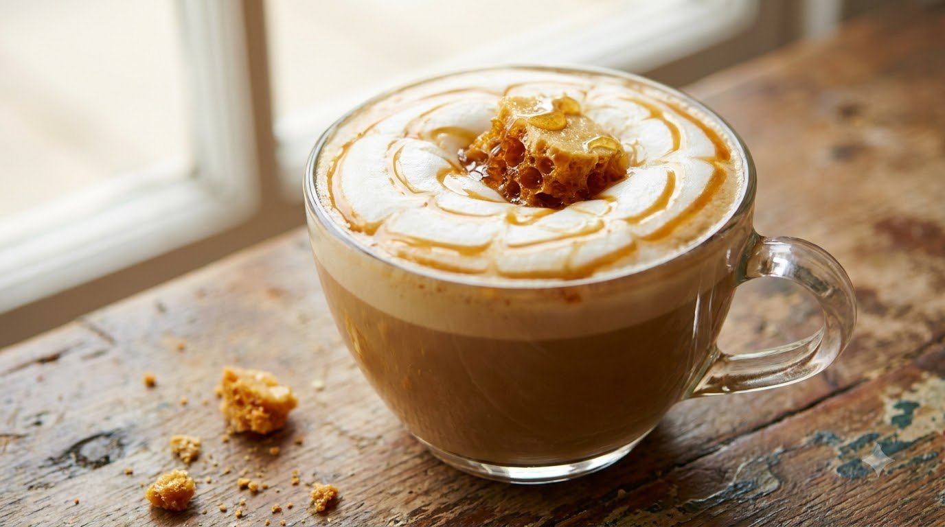 What Is a Honeycomb Latte and Why Try It at a Local Cafe?