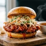 Fried Korean Chicken Sandwich