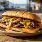 Philly cheese steak roll